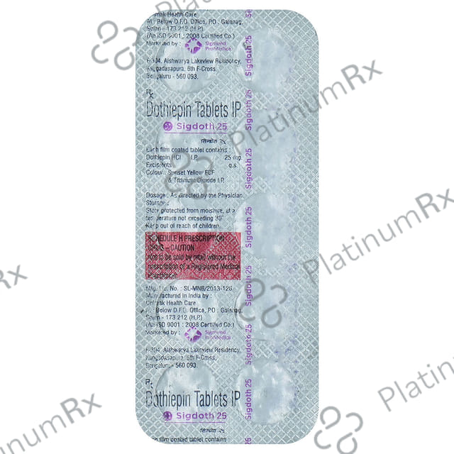 Sigdoth 25mg Tablet