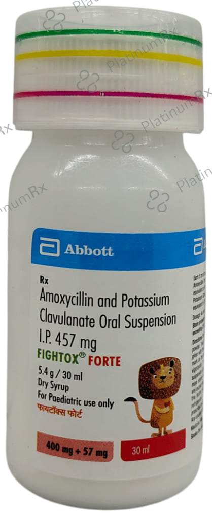 Fightox Forte 400/57mg Dry Syrup 30ml