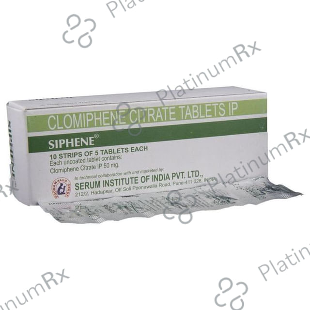 Siphene 50mg Tablet 5s