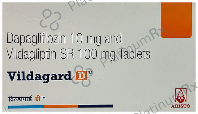Vildagard D 10/100mg Tablet 10s