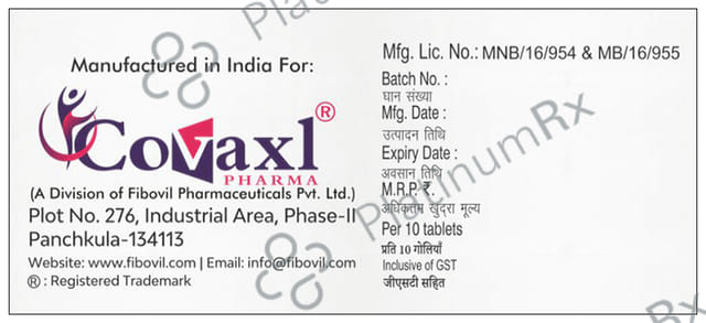 Vaxdaline 40mg Tablet SR 10s