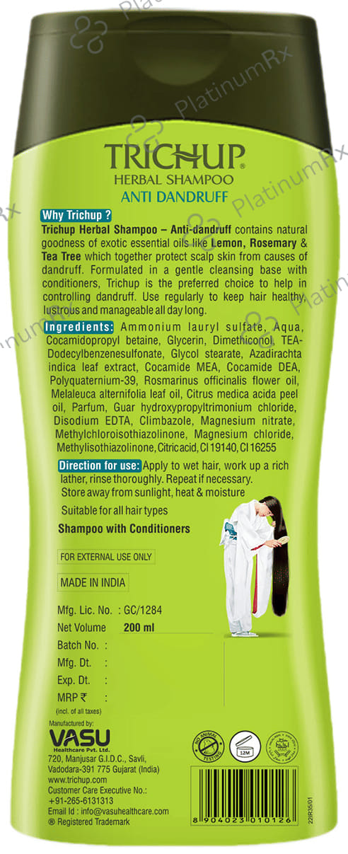 Vasu Trichup Anti-Dandruff Shampoo