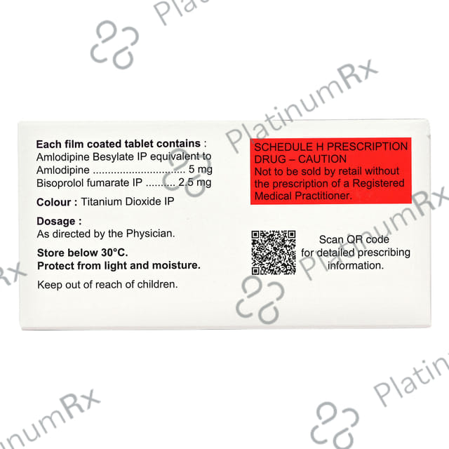 Bisofig T 2.5mg Tablet 10s
