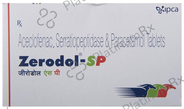 Zerodol SP 100/325/15mg Tablet 10s