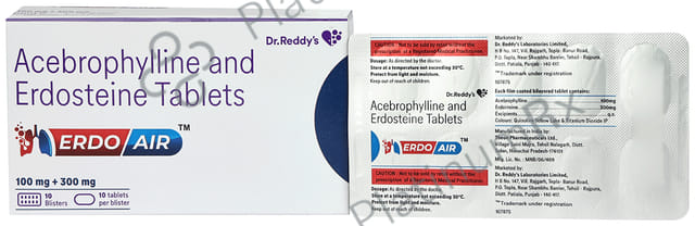 Erdo Air 100/300mg Tablet 10s