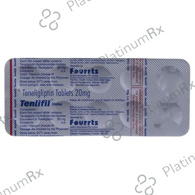 Tenlifil 20mg Tablet 10s