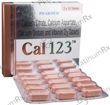 Cal 123 Tablet 15s