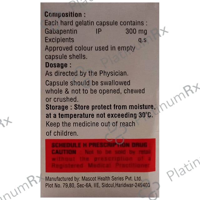 Gabagrand 300 Capsule