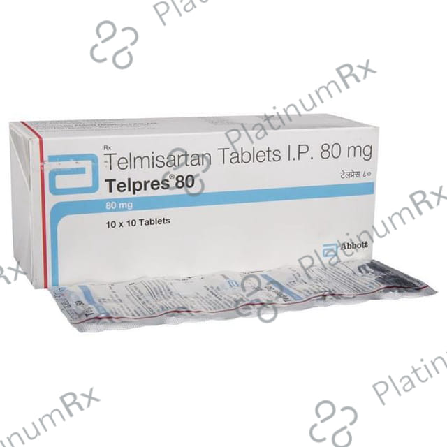 Telpres 80mg Tablet 10s