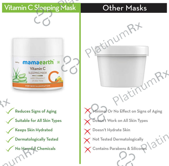 Mamaearth Vitamin C Sleeping Mask