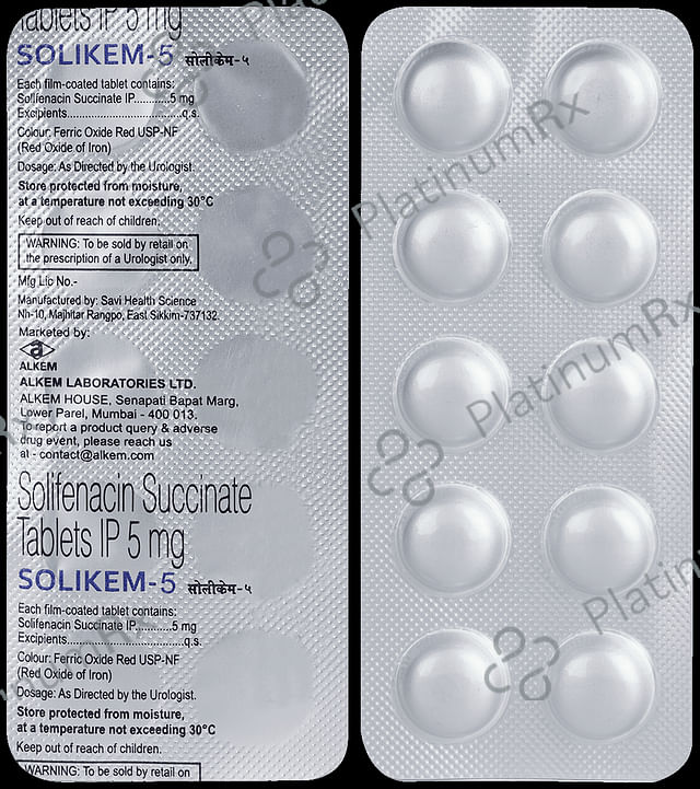 Solikem 5mg Tablet 10s