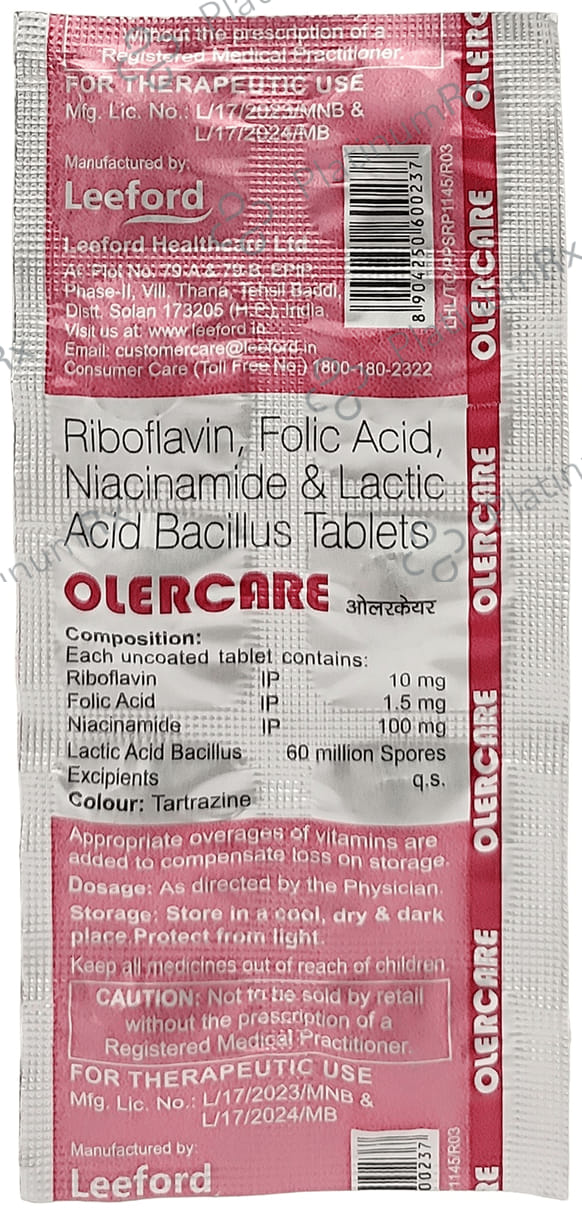 Olercare Tablet 10s