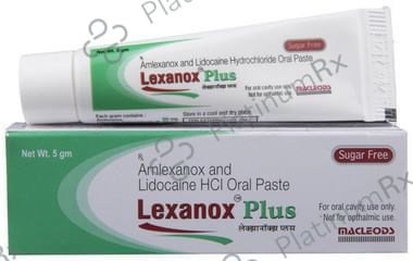 Lexanox Plus Oral Paste Sugar Free 5gm