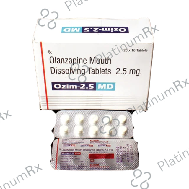 Ozim 2.5mg Tablet MD 10s