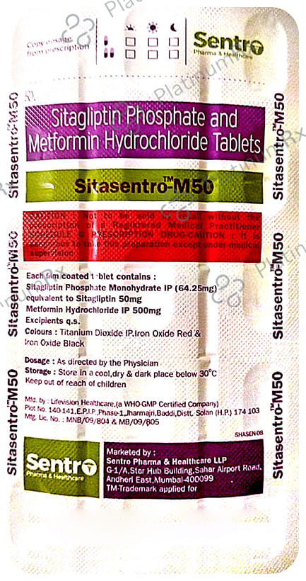 Sitasentro-M50 Tablet