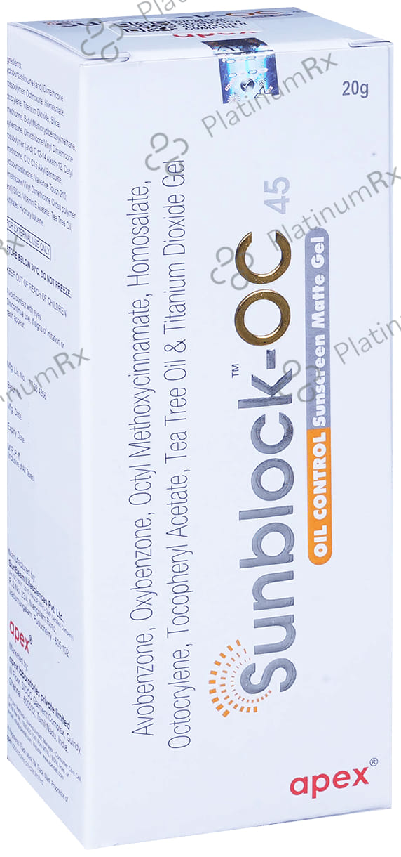Sunblock OC 45 Gel 20gm