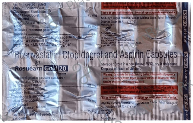 Rosuearn Gold 20 Capsule 10s
