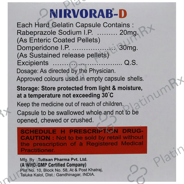 Nirvorab-D Capsule SR