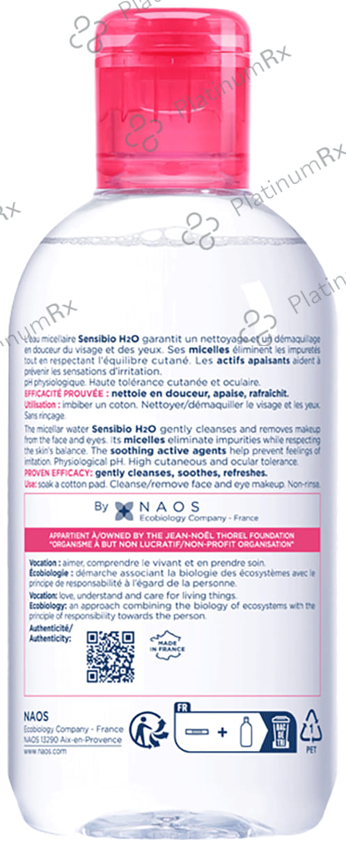 Bioderma Sensibio H2O Make-up Removing Micellar Water & Cleanser - For Sensitive Skin 500 ml