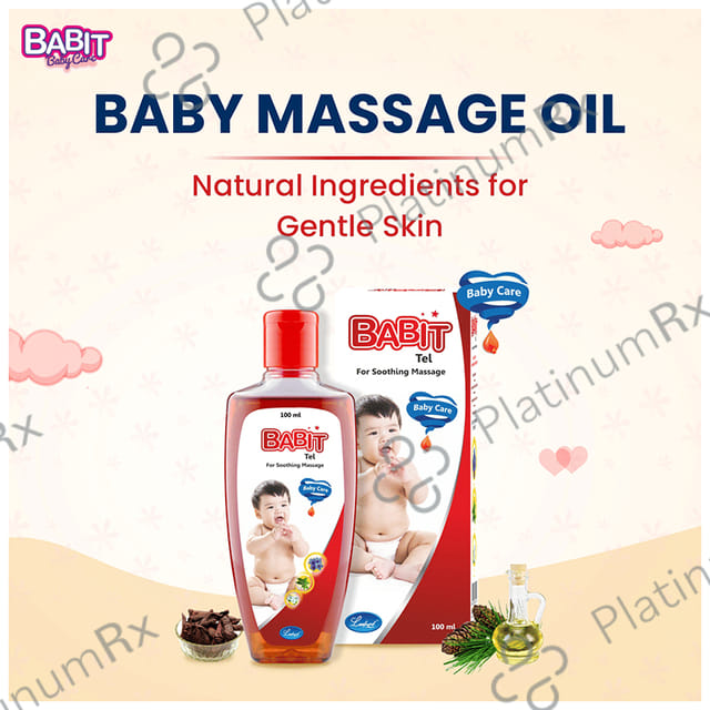 Babit Soothing Massage Oil 100ml