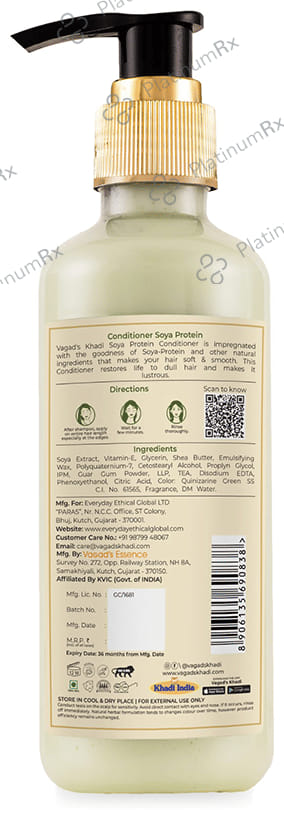 Vagad's Khadi Herbal Conditioner Soya Protein