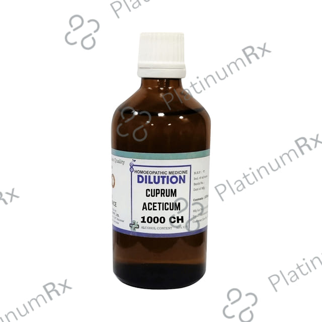 LDD Bioscience Cuprum Aceticum Dilution 1000 CH 100 ml