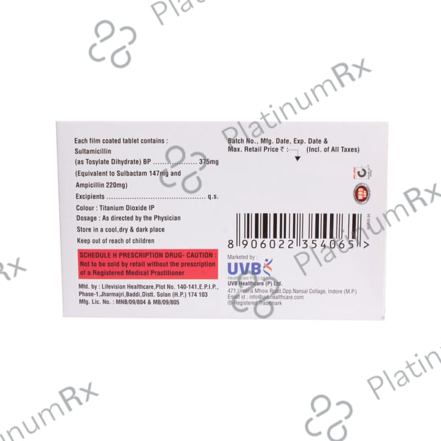 Sultapro 375 Tablet
