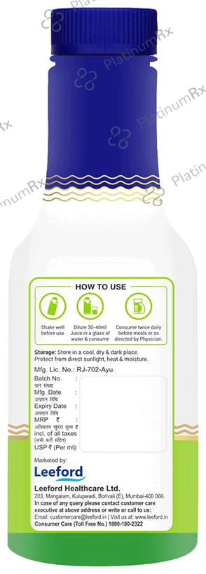 Geofit Aloe Vera Inner Leaf Juice 1 Ltr