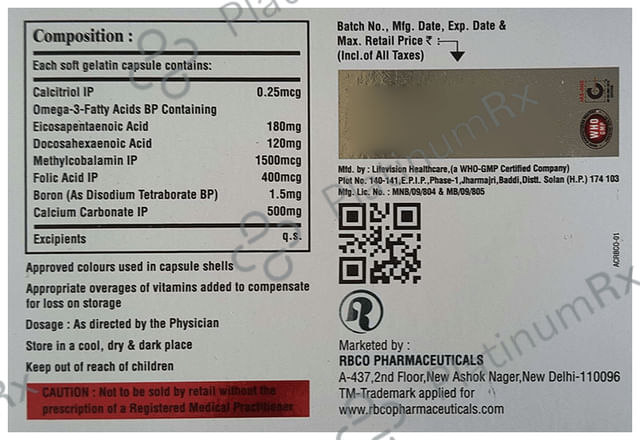 Cynomin Gold Soft Gelatin Capsule 10s