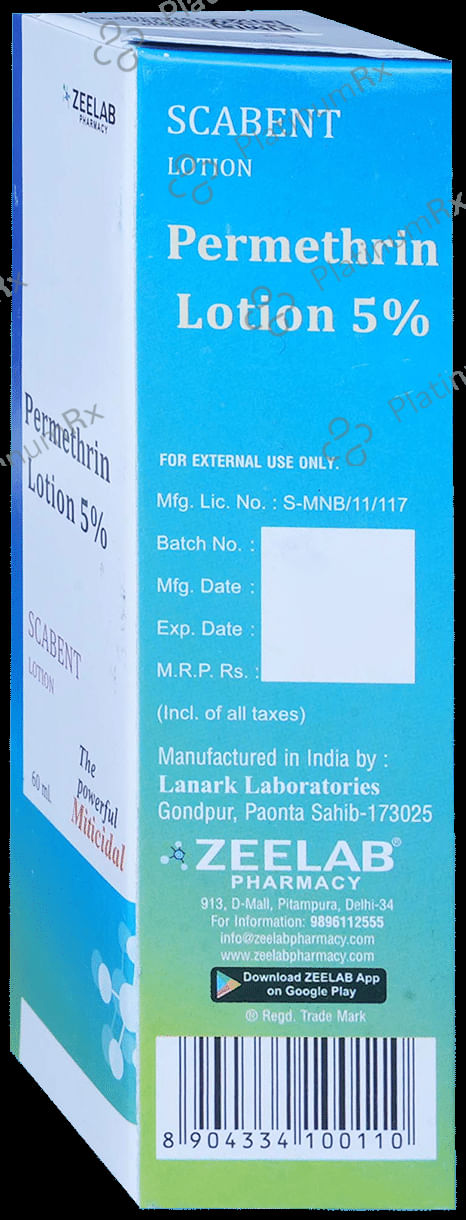 Scabent Lotion