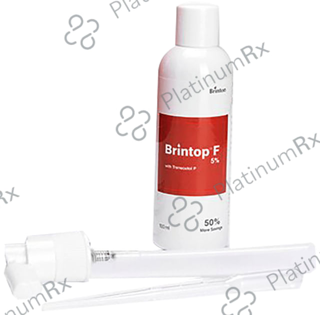 Brintop F 5% Topical Solution 100ml