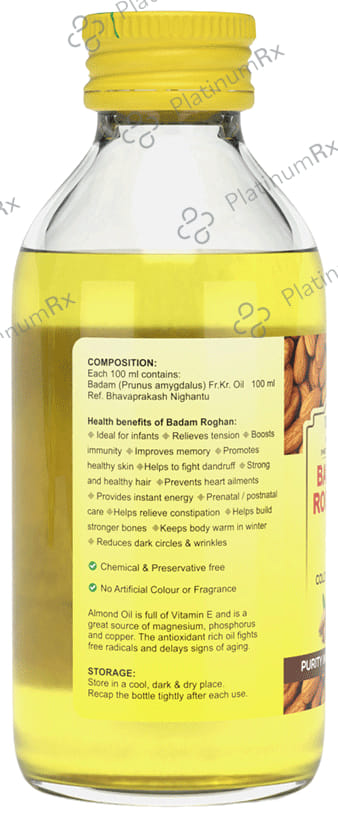 Torque Badam Roghan Oil (100ml Each) 1 Bottle