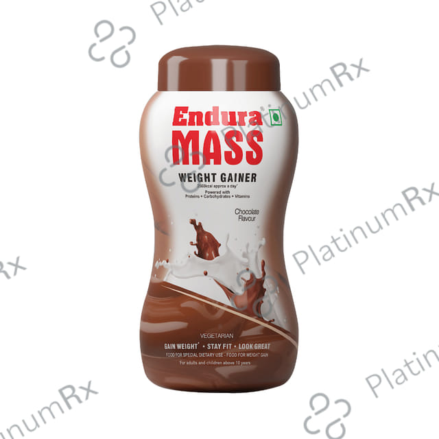Endura Mass Weight Gainer Flavour Chocolate Powder 1000gm