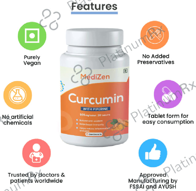 MediZen Curcumin Tablet 30 tablets