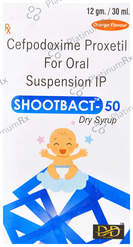 Shootbact 50 Dry Syrup Orange