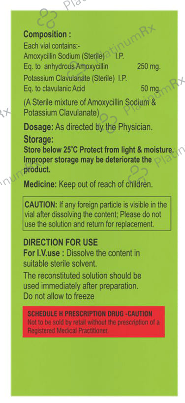 Moxifrig 300mg Injection 1s