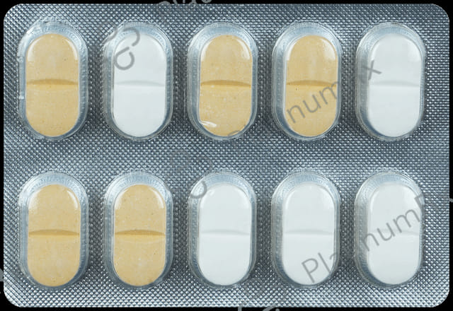Glimy M 2 Forte 2/1000mg Tablet PR 10s