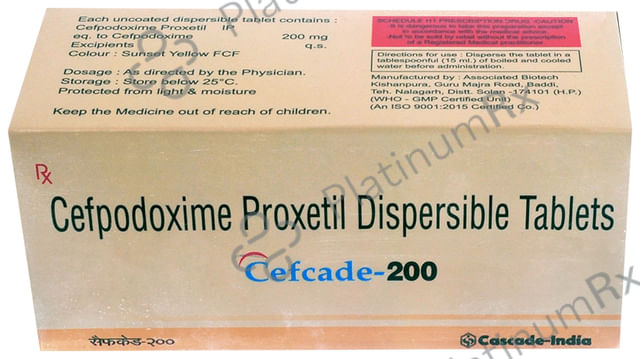 Cefcade 200 Tablet