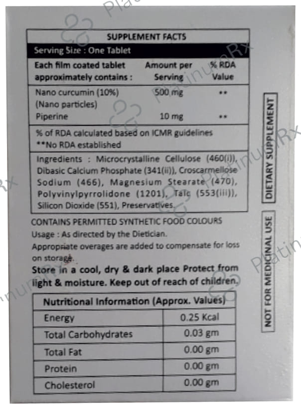 Curcukem 500 Tablet