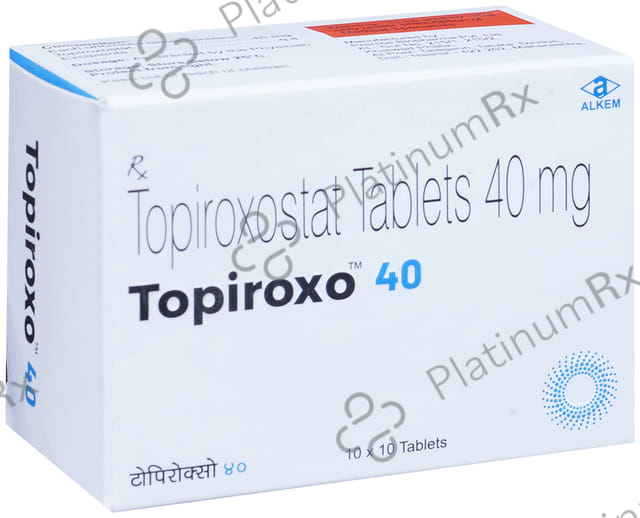 Topiroxo 40mg Tablet 10s