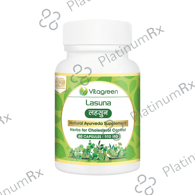 Vitagreen Lasuna 500mg Capsule