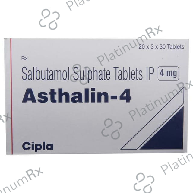 Asthalin 4mg Tablet 30s