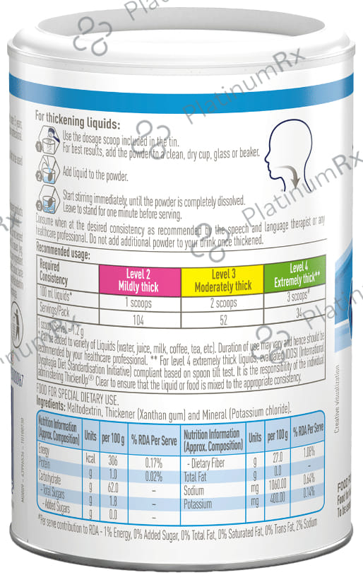Nestle ThickenUp Clear Food and Drink Thickener