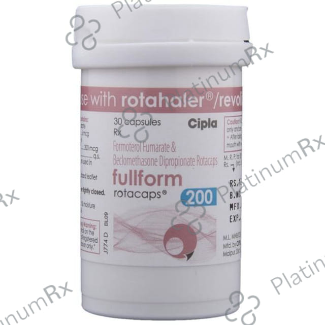 Fullform 200/6mcg Rotacap 30s