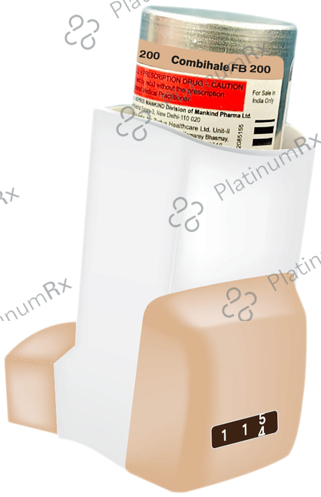 Combihale FB 200/6mcg Inhaler 120MDI