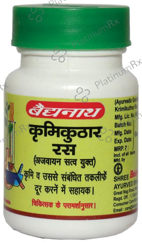 Baidyanath (Nagpur) Krimikuthar Ras Tablet
