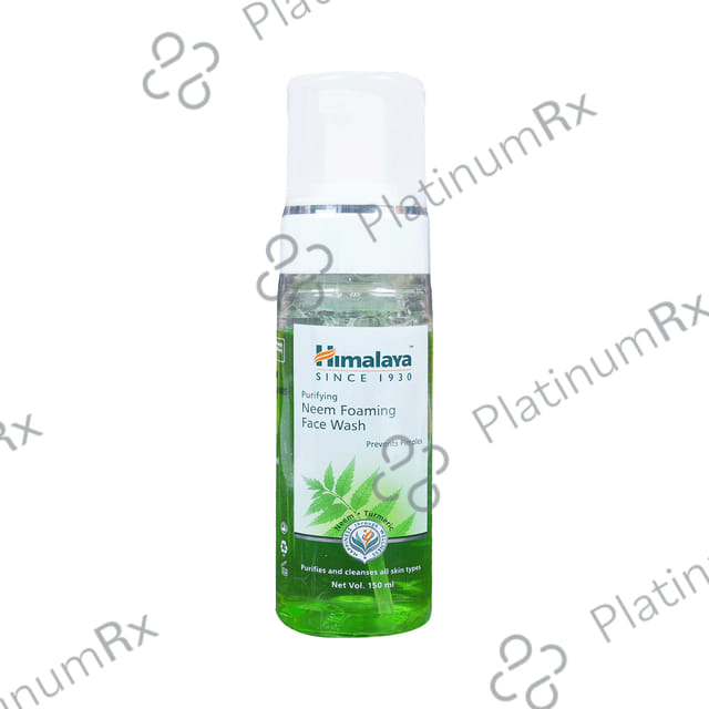 Himalaya Purifying Neem Foaming Face Wash 150ml