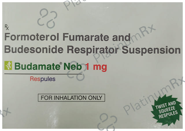 Budamate Neb 1mg/20mcg Respules 7X2ml