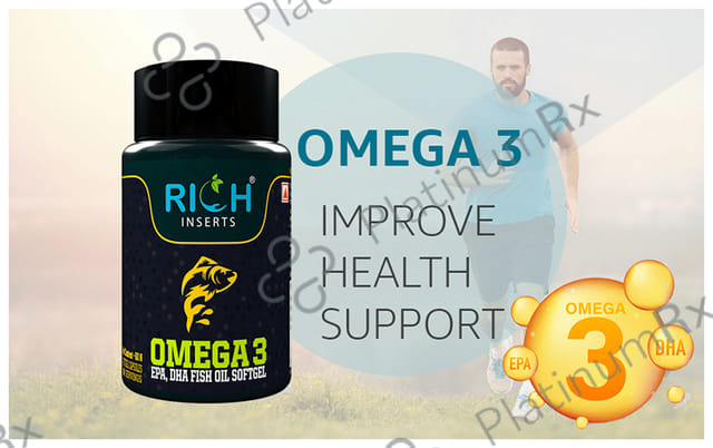 Rich Inserts Omega 3 Softgel Capsule 60s