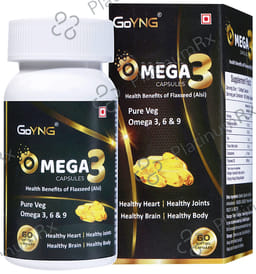GoYNG Omega Soft Gel Capsule Save 23% on Substitute Medicine